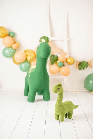 Duo peluche dinosauri femmina Amigurumis Maxi & Mini - Dalla nascita