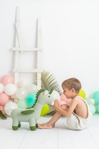 Peluche cavallo Pegaso Amigurumis Mini - Dalla nascita