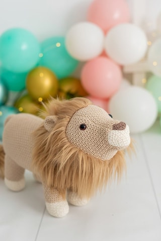 Peluche leone Pegaso Amigurumis Mini - Dalla nascita
