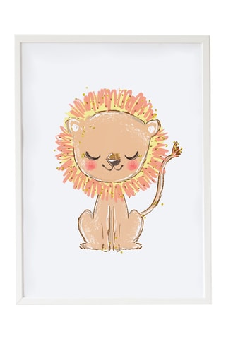 Quadro - 33 x 43 x 2 cm - Bianco e beige