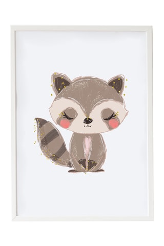 Quadro - 33 x 43 x 2 cm - Bianco e grigio