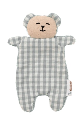 Oso polar de peluche y doudou de oso de lino - Desde recién nacido