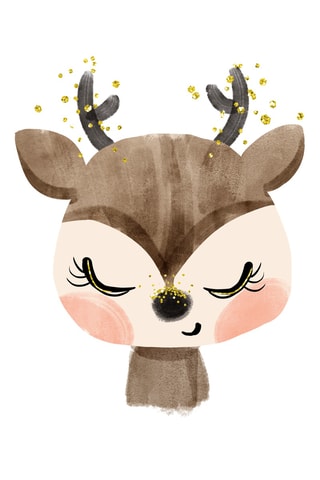 Póster - 33 x 43 x 2 cm - Marrón