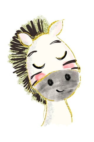 Póster - 33 x 43 x 2 cm - Blanco y gris claro