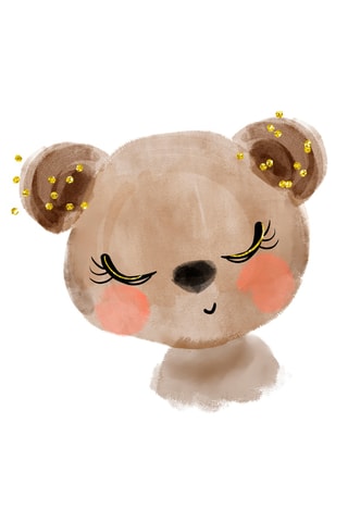 Póster - 33 x 43 x 2 cm - Marrón