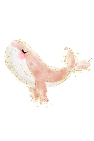 Póster - 33 x 43 x 2 cm - Marrón y blanco