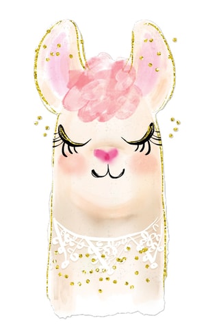 Póster - 33 x 43 x 2 cm - Rosa empolvado