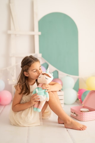 Peluche unicorno Lili - Da 2 anni