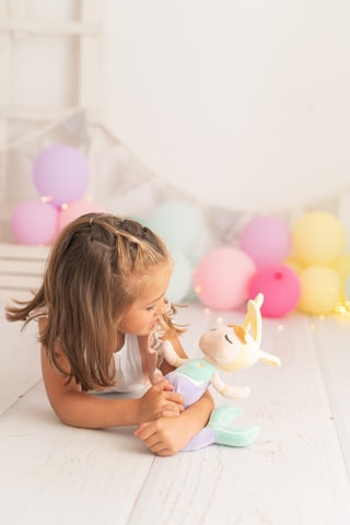 Peluche sirena Luna - Da 2 anni