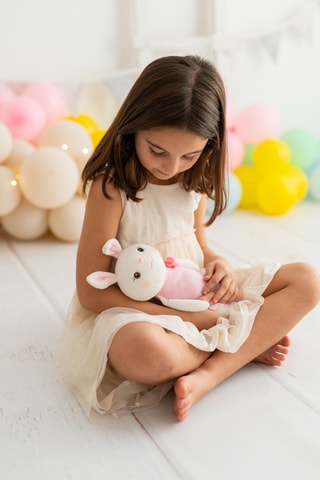 Peluche coniglietta - Da 2 anni