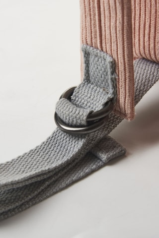 Zaino con orecchie in velluto - Rosa - Da 2 anni