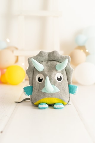 Zaino con orecchie - Grigio - Da 2 anni