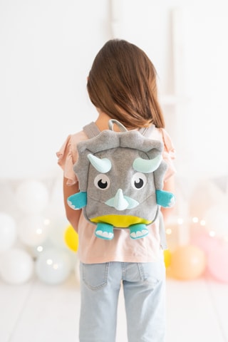 Zaino con orecchie - Grigio - Da 2 anni