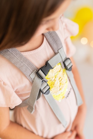 Zaino con orecchie - Grigio - Da 2 anni