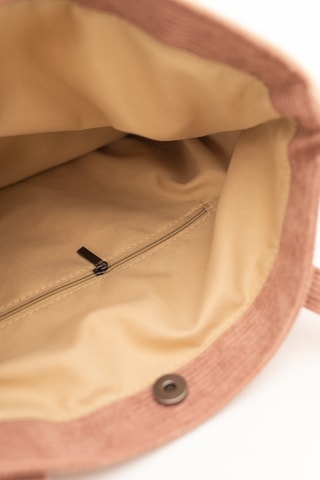 Shopping bag in velluto - Marrone - Da 5 anni