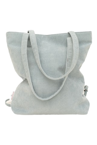Shopping bag e borsa a spalla in velluto - Azzurro - Da 5 anni