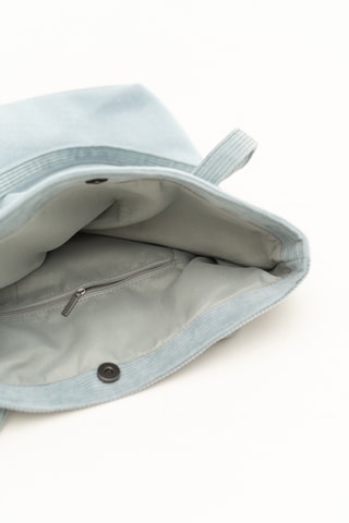 Shopping bag e borsa a spalla in velluto - Azzurro - Da 5 anni