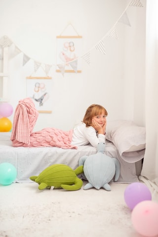 Copertina - Rosa - Da 3 anni - 60 x 2 x 140 cm