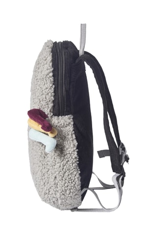 Zaino - Grigio e bordeaux - Da 2 anni