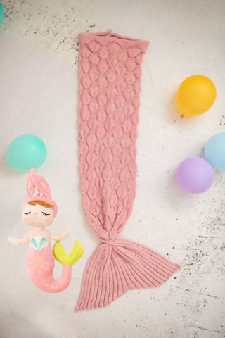 Coperta e peluche sirena - Da 3 anni