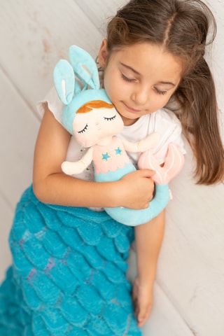 Coperta e peluche sirena - Da 3 anni