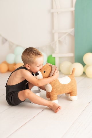 2 peluche cane - Da 18 mesi