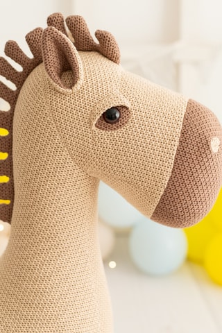 Peluche cavallo da montare in pino - Da 18 mesi