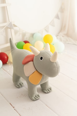 Peluche dinosauro da montare in pino - Da 18 mesi