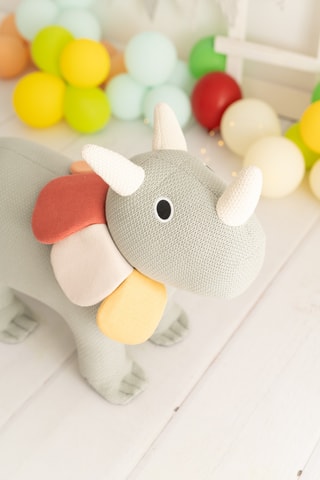 Peluche dinosauro da montare in pino - Da 18 mesi