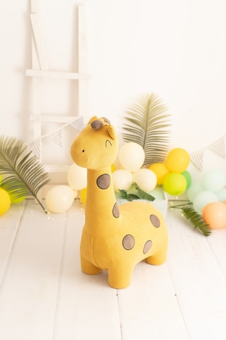 Peluche giraffa da montare in pino - Da 18 mesi