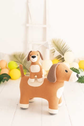 2 peluche cani - Da 18 mesi