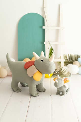 2 peluche dinosauri triceratopi - Da 18 mesi