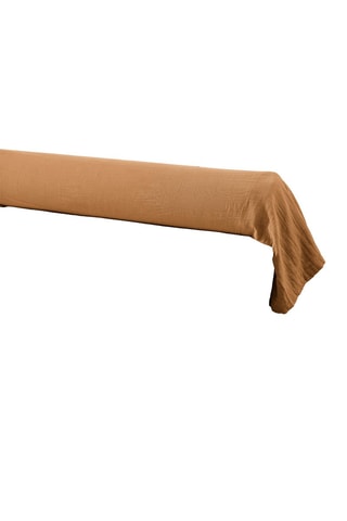 Taie de traversin Gaïa - Camel