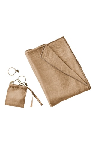 Rideau Lysandre - 140 x 270 cm  - Camel