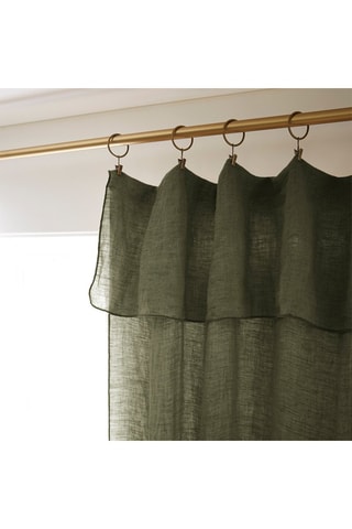 Rideau ajustable Soline  - Thym - 140 x 270 cm
