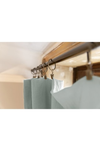 Rideau ajustable Gaïa - Vert - 140 x 300 cm