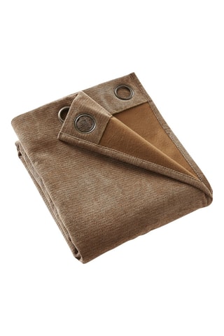 Rideau occultant Bjorn - Camel - 140 x 180 cm