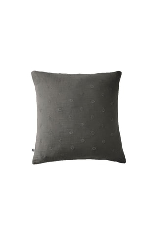 Taie d'oreiller en coton 125 g/m² Gaïa Boho - Granit