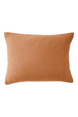 Taie d'oreiller Gaïa Chic - Abricot