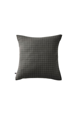 Taie d'oreiller Gaïa Mix - Granit