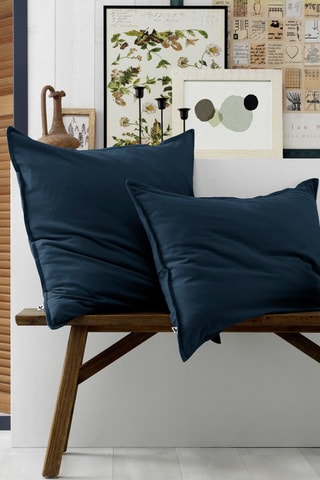 Taie d'oreiller en flanelle de coton 170 g/m² - Nuit