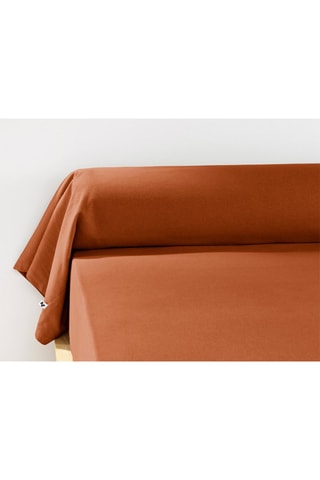 Taie de traversin en flanelle de coton 170 g/m² Candice - Tomette