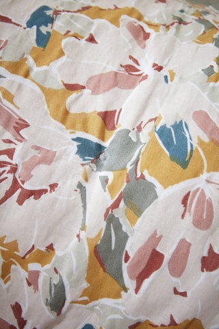 Housse de couette réversible Clarence - Blanc et vert