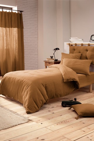 Housse de couette Gaïa - Camel