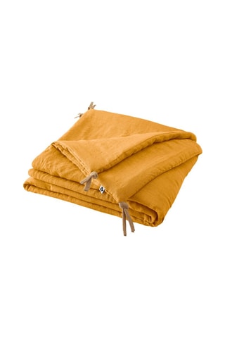 Bout de lit en lin Soline - Miel