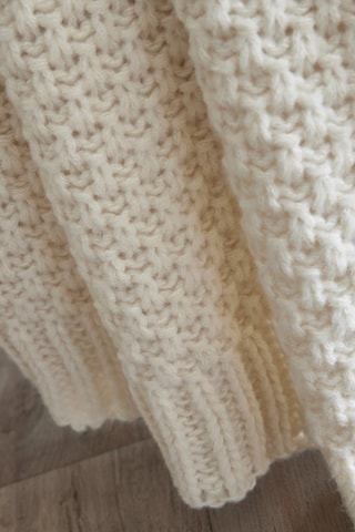 Plaid Olympia - Ivoire - 125 x 150 cm