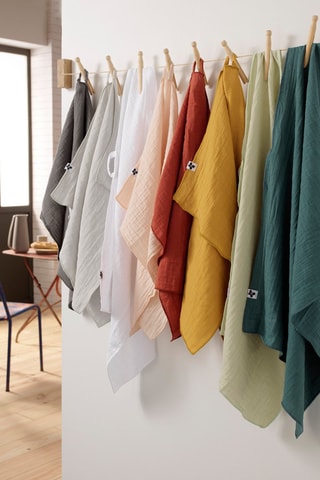 2 essuie-mains Gaia - Granit