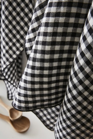 2 torchons Vickie - Noir et blanc