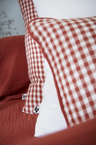 Coussin Vickie - 40 x 60 cm - Terracotta