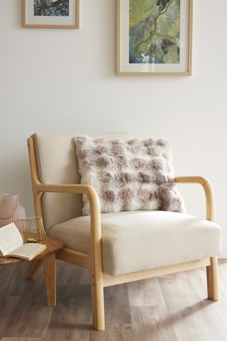 Coussin Astra - Taupe - 50 x 50 cm